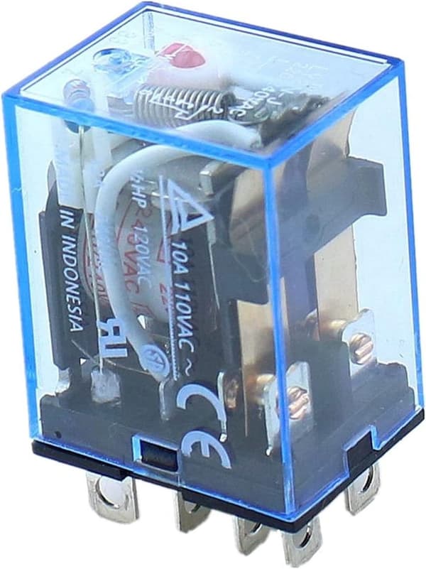 10 stk LY2NJ 220V Lite Relé 1.0A 8-pinners Spole DPDT