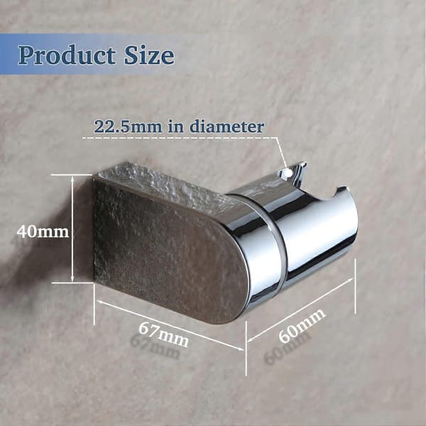 Shower Head Holder, 360 Adjustable Angle Shower Holder, Replacement for Shower Head Holder, Shower Wall Mount for Bathroom