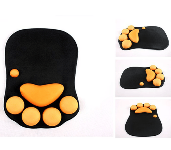 Cute Cat Claw Wrist Rest Keyboard Pad Silicone Non-slip Cushion