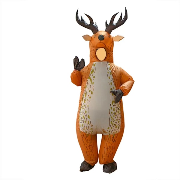 Uppblåsbar Kostym för Vuxna Jul Halloween Fest Cosplay Dräkt Män Kvinnor Helkropp Rolig Kostym