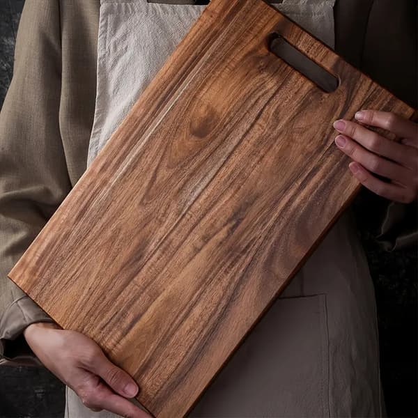 Cutting Board with Handle, Thickened, Easy to Clean, Non-Slip Cutting Board 34x22cm