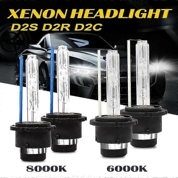 D2R/D2S/D2C 35W HID Erstatningspærer til Forlygter (1 Par) BDT 8000K