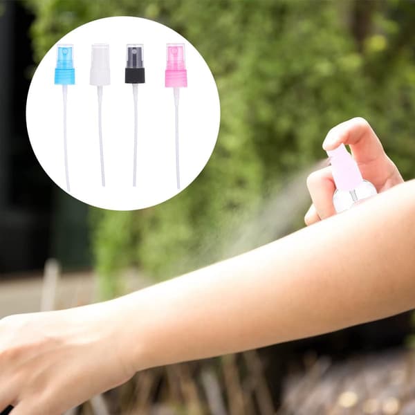 14-delars ersättningsset med plastsprayhuvuden för kosmetiska flaskor