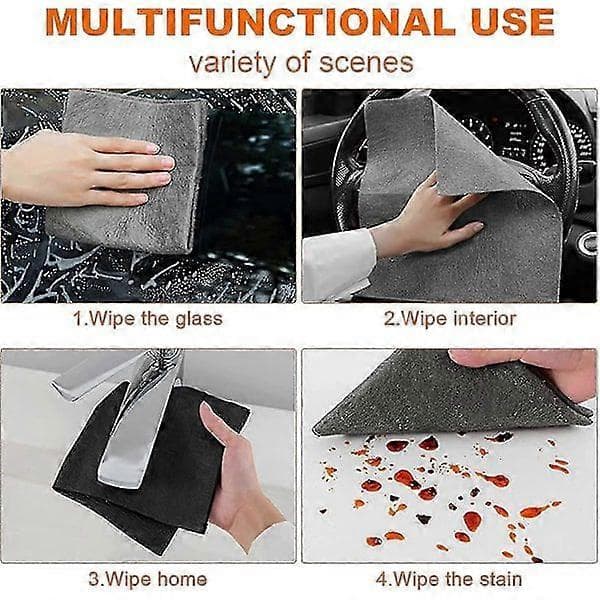 Thickened Magic Cleaning Cloth, Microfiber Glass Cleaning Cloths, Reusable Cleaning Cloths U 15 pcs 30 x 30 cm