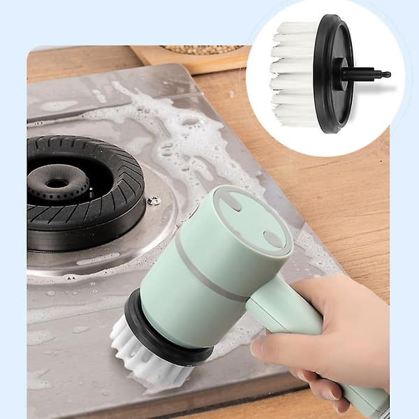 Electric Cleaning Handheld Wireless Dish Brush Convenient Multifunction Cleaning Brush Bedroom Ki