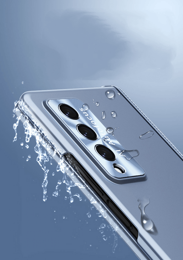 Compatible Samsung Galaxy Z Fold 4 Case with S Pen Holder & S Pen, Hinge Protection Case Electroplated with Screen Protector