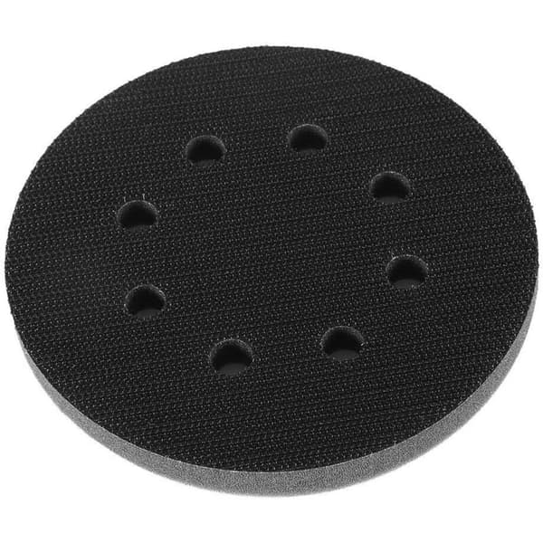 125 mm Interface Pad Fleksibel, velegnet til pneumatiske og elektriske selvrensende polermaskiner (8 huller)