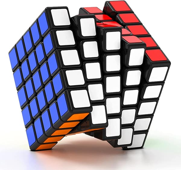 5x5x5 Speed Cube, 62mm Original Full Size Magic Cube Puzzle, Smooth Turning Professional Cube for Kids and Adults