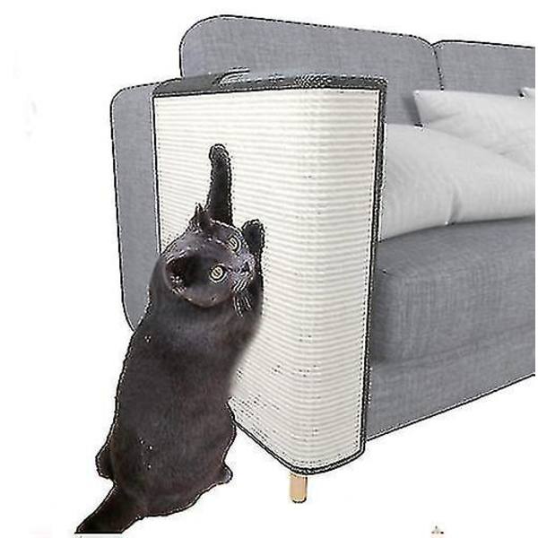 Sofa Scratch Mat Møbelripeskjerm Katt Klø Mat Katt Klo Sliping Pute Møbelbeskytter