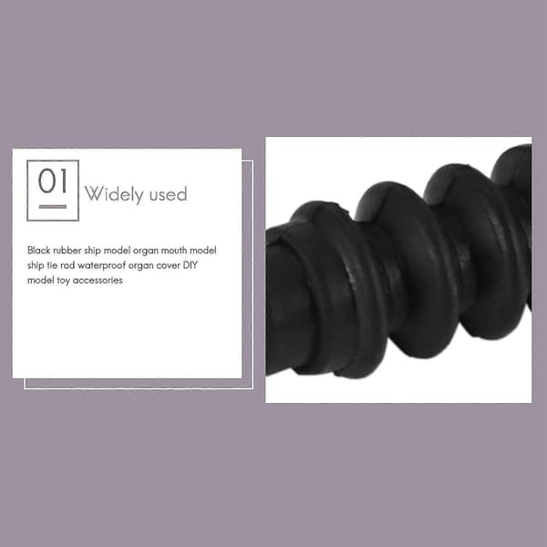 3 X Push, Vandtæt, Gummitætning, Bælgmodel 37 Mm Til Rc Båd