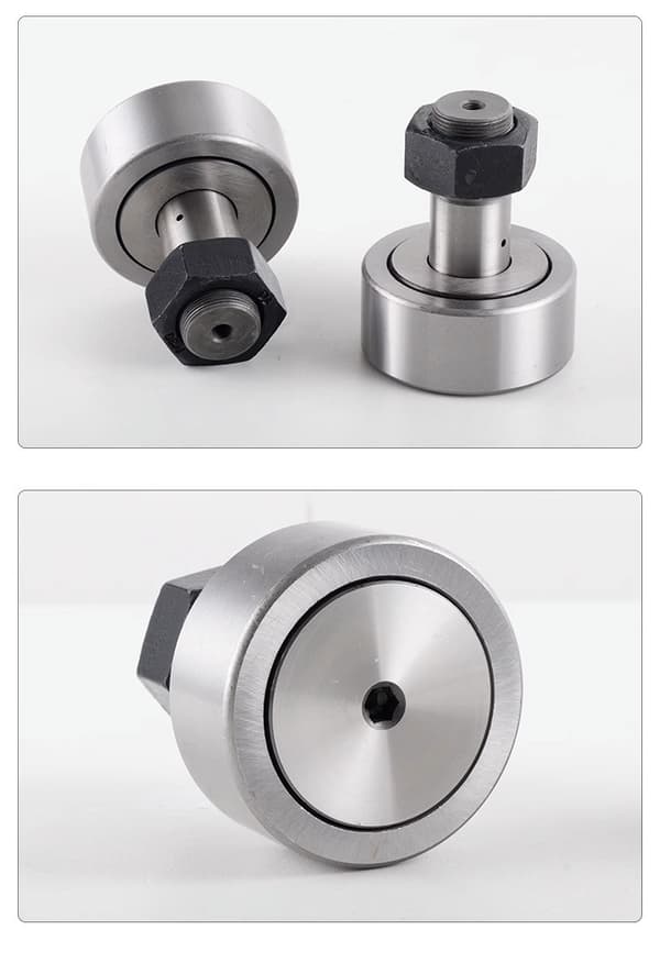 CF12 Kamföljare KR30 Nållager, 30 mm rulldiameter, 14 mm rullbredd, M12 standardbult 2 st