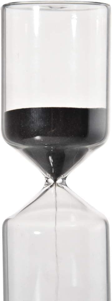 Timeglas, cylinderform 30 minutter sandglas sandtimer glas boligindretning fødselsdagsgave