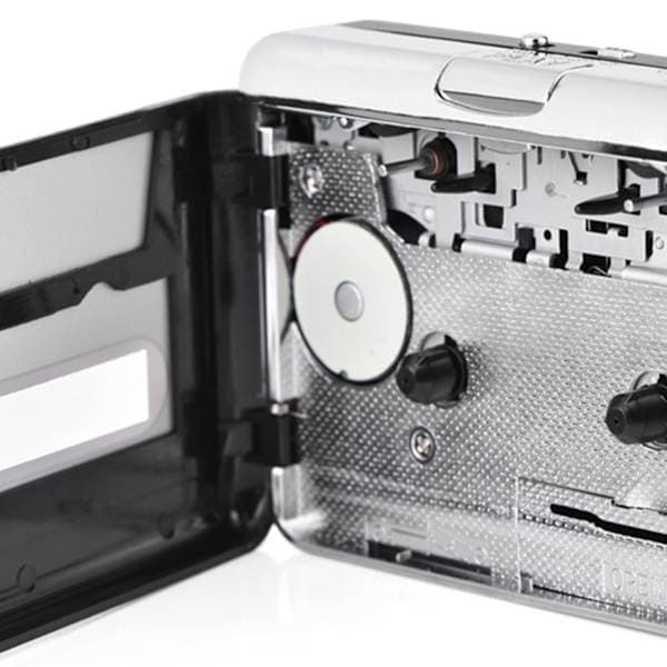 USB Kassette til MP3-konverter Båndoptager Optag lydmusik til pc-cd med hovedtelefoner