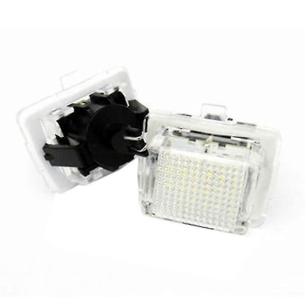 2 stk. bilnummerpladelys til W204/w212/w216/w221/w207 18 LED hvide bagnummerpladelys de bedste