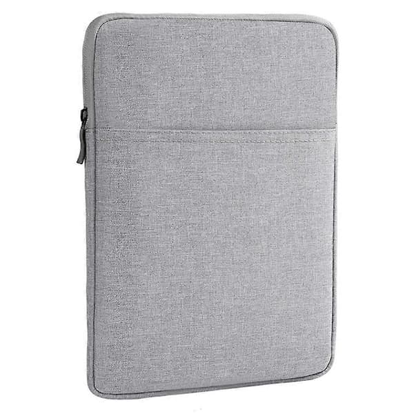Slankt etui til 8-tommer tablets Vandtæt beskyttelsesetui med lomme - Lysegrå Multicolo_yux Multicolor Lysegrå Multicolor Light Grey
