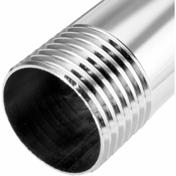 15 cm rustfritt stål G1/2 vinklet dusjarm forlengelsesslange, 110g