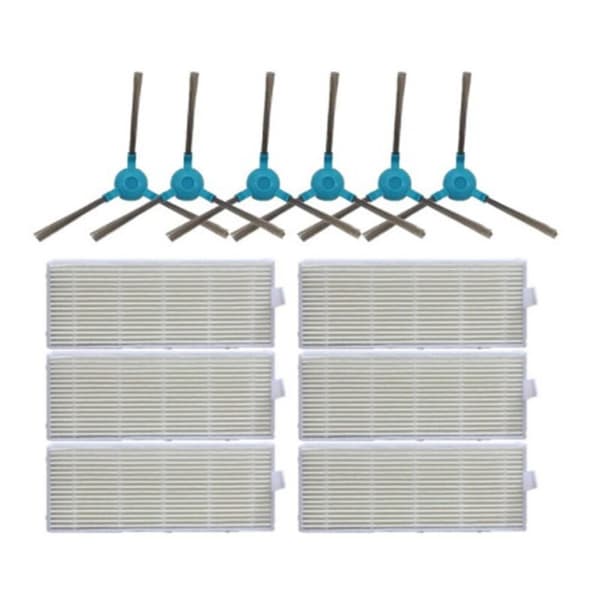 High Efficiency Filter Side Brush Parts for Conga 1290 1390 Robot Vacuum Cleaner Replacement Accessories