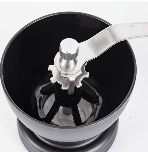 160*135*95mm Sort Kaffekværn + Kaffekande, Manuel Kaffekværn