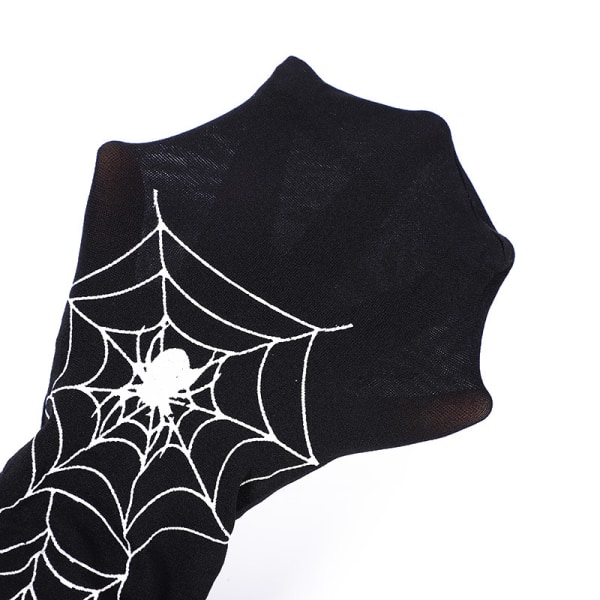 5 kpl Spider Weave -sukkahousut, mustat, one size