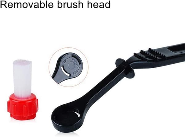 1 st Nylon Coffee Brush Coffee Cleaning Tool for Home and Office
