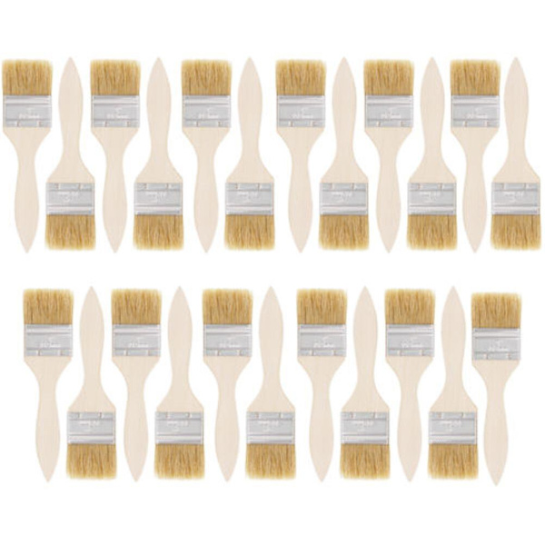 20 stk Tykke Maling Chip Børster For Lim, Maling Touch-Ups, Malerutstyr 20 stk 20pcs