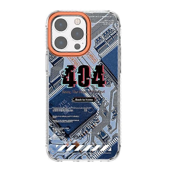 For iPhone 14 Pro Max Mutural Modern Series Circuit Board Printed Phone Case