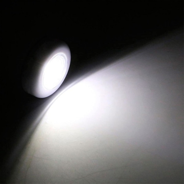 LED-batteridriven självhäftande lampa, självhäftande skåpslampa, självhäftande kökslampa, LED-skåpslampor, Batt