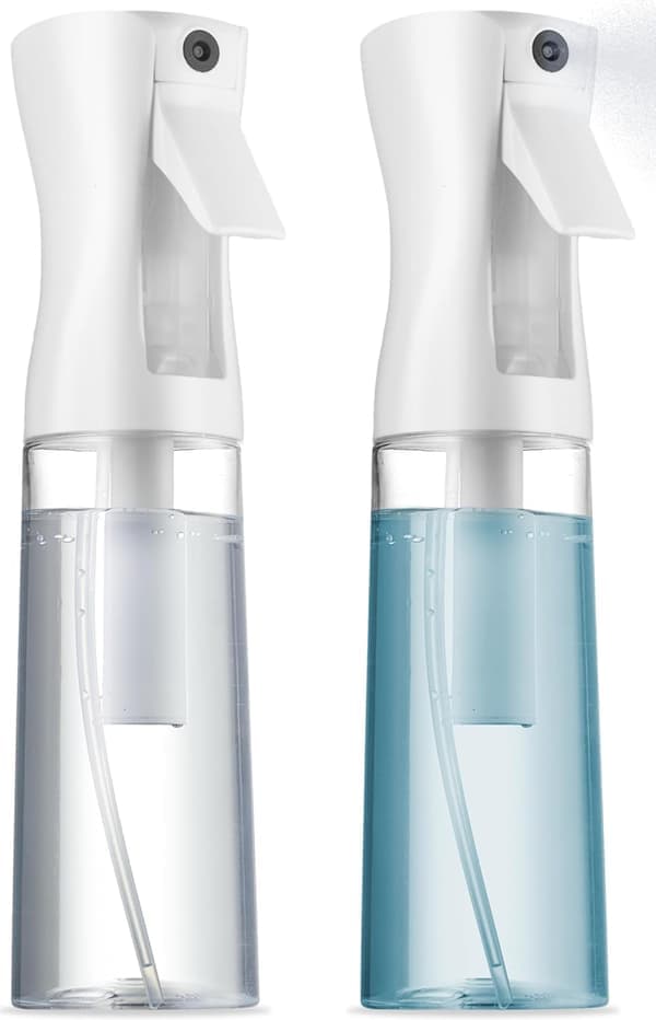 2-pak kontinuerlige sprayflasker til hår og styling, 200 ml [Ho]