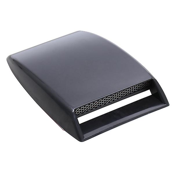 Universal Huv Scoop Racing Luftintag Huv Vent Galler Skydd (svart)Svart Black