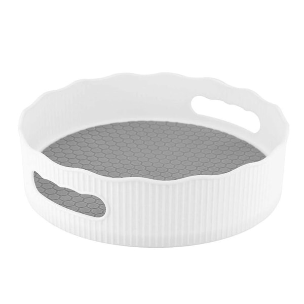 1 stk Multifunksjons Krydderboks Kjøkken Oppbevaringshylle Roterende Oppbevaringsboks Hvit 29.2X10CM White 29.2X10CM
