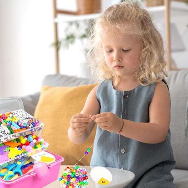 Craft Set for Kids - Complete Set with Pipe Cleaners and Materials - Suitable for Children Aged 4-12