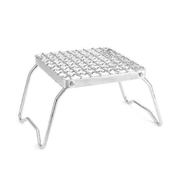 Oppgraderbar brettgrill med sammenleggbare bein, rustfritt stål