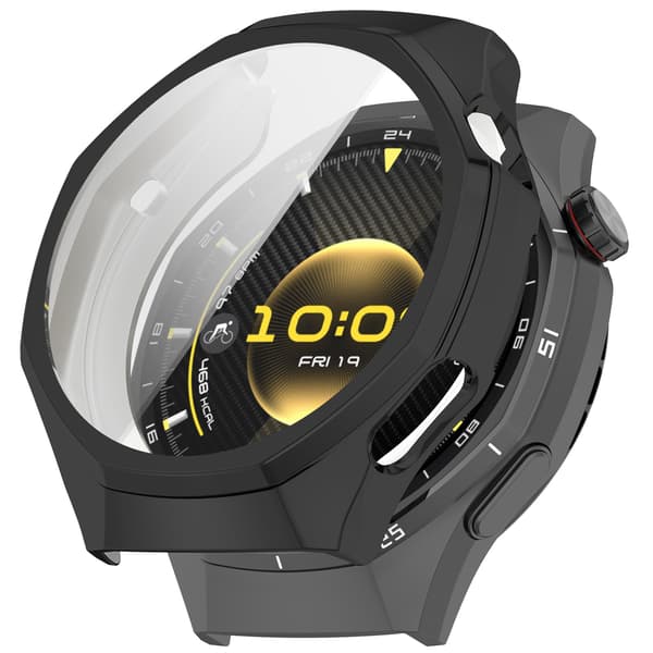 Full Coverage TPU Protective Case Compatible with Huawei Watch GT6 Pro 46mm - Black