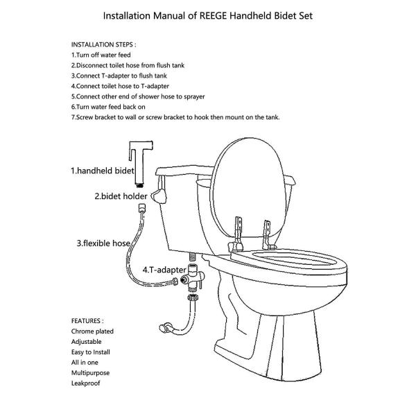 Sprayer Head, Bathroom Hand Shower, Durable ABS  Hand Held Chroming Shower Head Spray  Electroplating booster spray gun