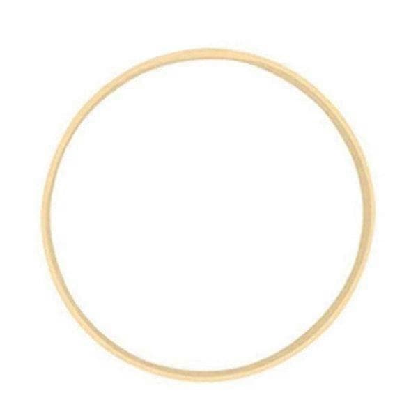 10/15/18/20cm Makrame Bambus Bøjle Håndværk Drømmefanger Ring Cirkel DIY Materiale 20CM