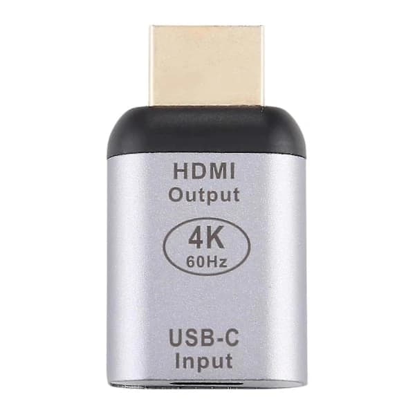 4K 60Hz USB 3.1 Type C Hun til HDMI Han Adapter Konverter til Macbook Chromebook Pixel