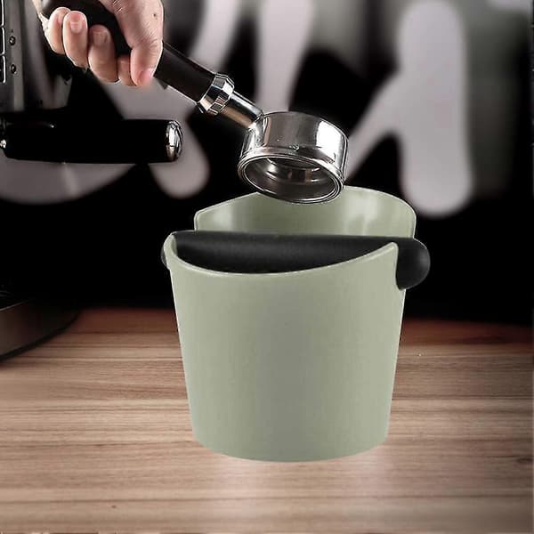 Coffee Knock Box Coffee Grounds Dump Container Non-slip Coffee Residue Box Coffee Tool Bucket Cafe