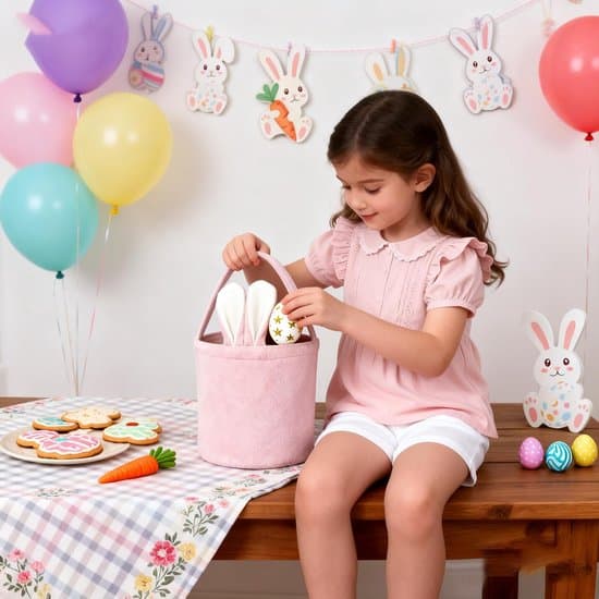 Easter Baskets (Set of 3) – Cute Small Easter Baskets for Egg Hunt – Plush Easter Baskets – Reusable – Empty Gift Baskets – Easter Egg Hunt