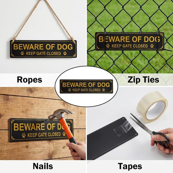 2-pakning Pass deg for hunden tomme for