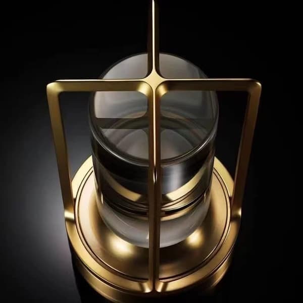Creative Cross-Border Table Lamp, Luxury Charging Mood Light, Decorative Bedside Lamp, Portable Camping Lamp (Ho)