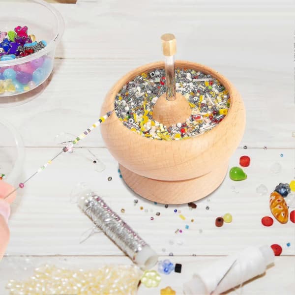 Bead Spinner | Ly Bead Bowl Loading Kit | DIY Jewelry Making Bead Set for Craft Beads