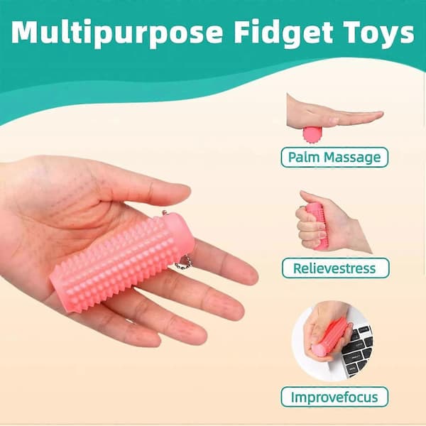 Little Ouchies Smärtfidget, Piggete Grippie Sensorisk Stressavlastningsleke