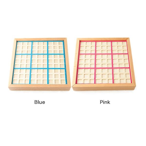 Träpussel Sudokubräde Träsudoku Spelset [db]