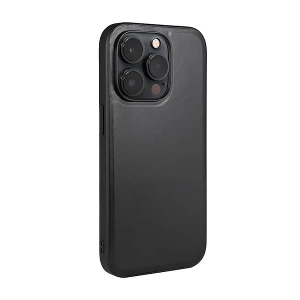 Mobilcover Læder MagSeries Sort - iPhone 14 Pro Svart