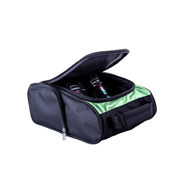 Bärbar Läder Golfskobag, Skobärare, Skoskydd Golfskobag