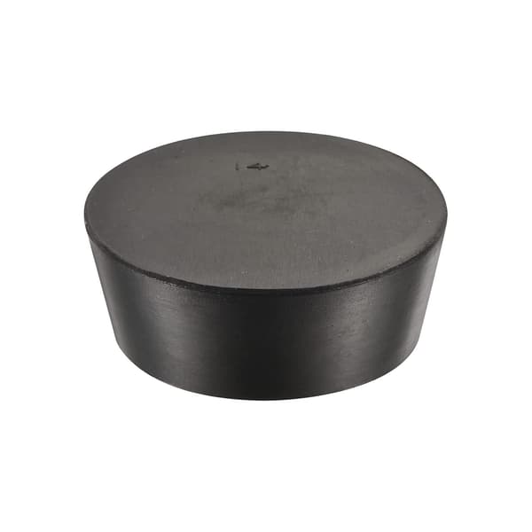 Konisk gummipropp 75 mm til 90 mm solide reagensrørpropper svart for laboratorium hjemme size_name M4