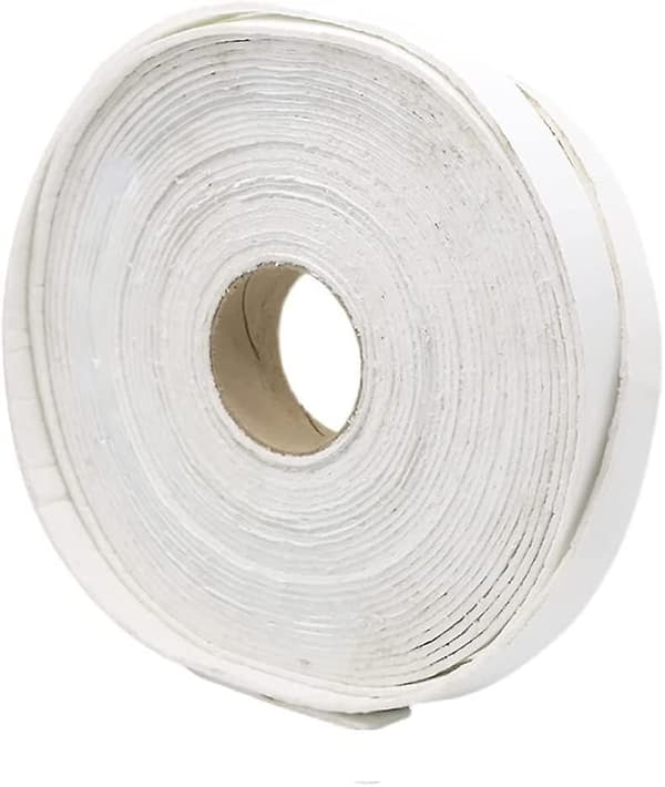Ceramic Fiber Fireproof Tape - High Temperature Flat Gasket Tape Insulation - Length 15M Thickness 3mm (Size: Width 40mm) Width40mm Width40mm