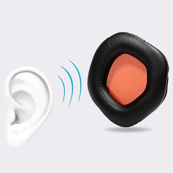 Ørepuder Hovedtelefonpuder Svampeskumpude til -ASUS STRIX 7.1/2.0/PRO/DSP Headset