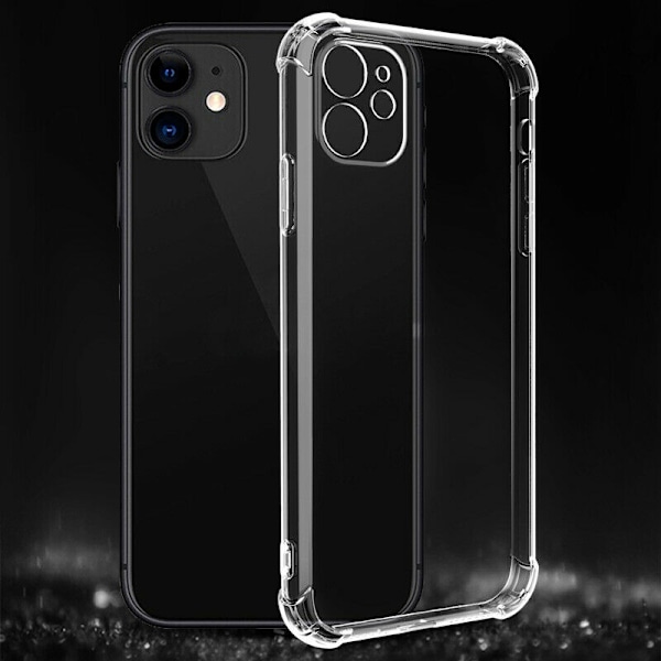 iPhone 12 Mini deksel TPU Transparent