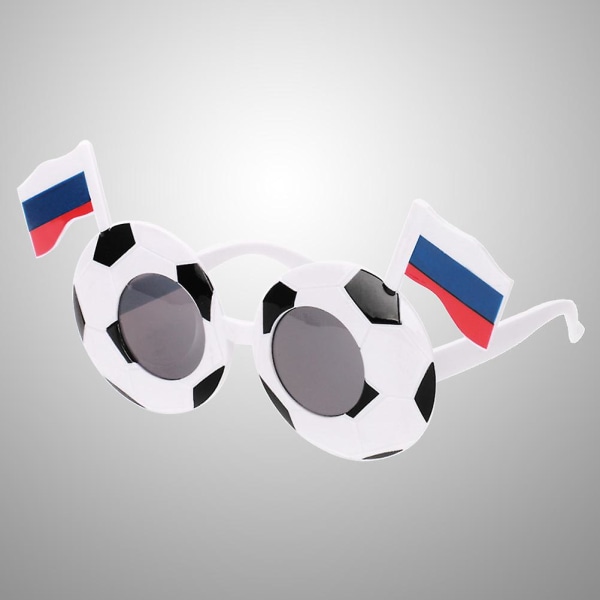 Fotbollssolglasögon Party Favors Tillbehör Kostym Sport Fan Fancy Dress Ögon Glasögon För (Ryssland)R Russia